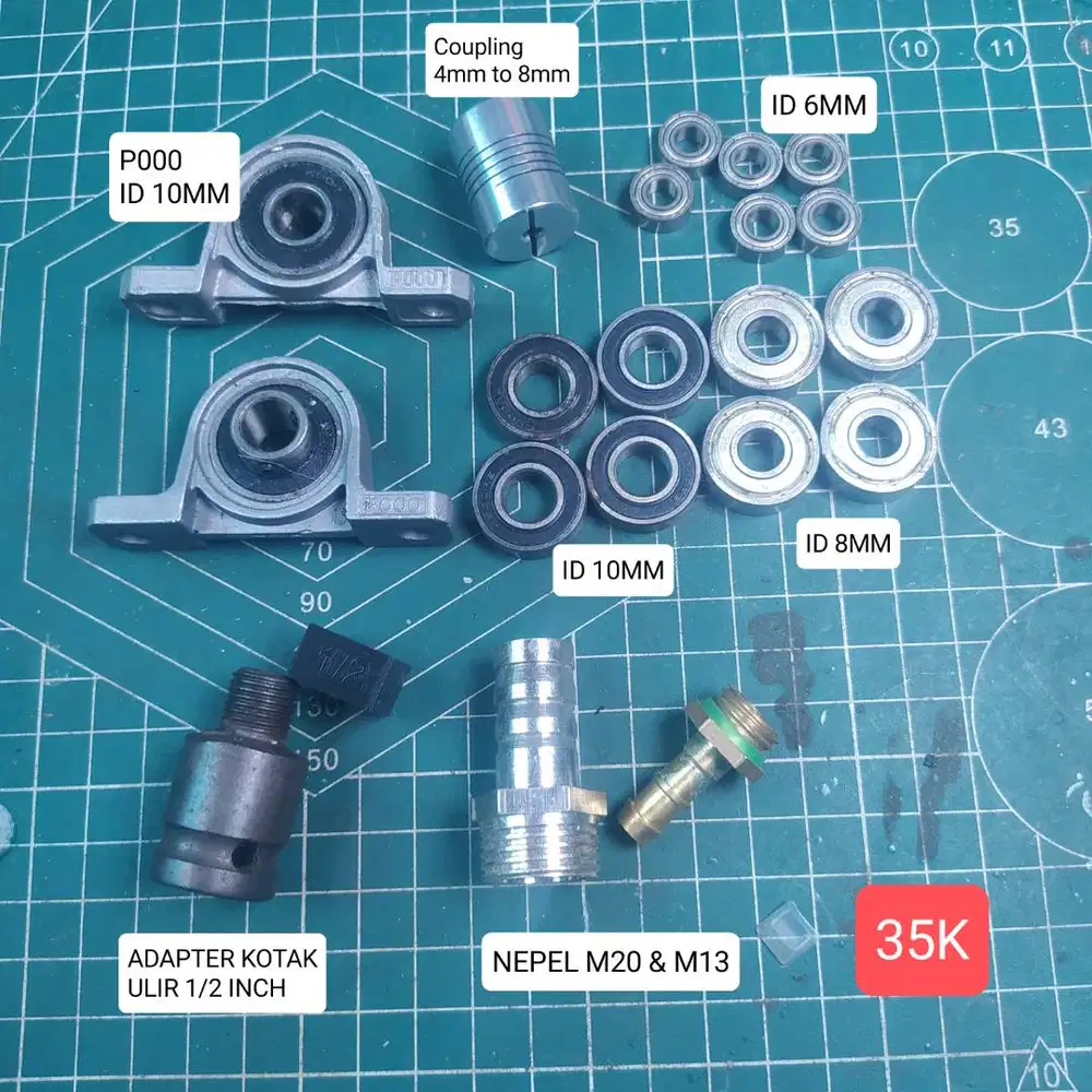 Barang second layak pakai Part elektronik dan mesin