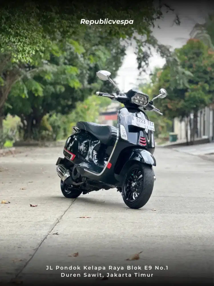 TERMURAH! VESPA SPRINT S 150 IGET ABS LED THN 2019 PERFECT CONDITION