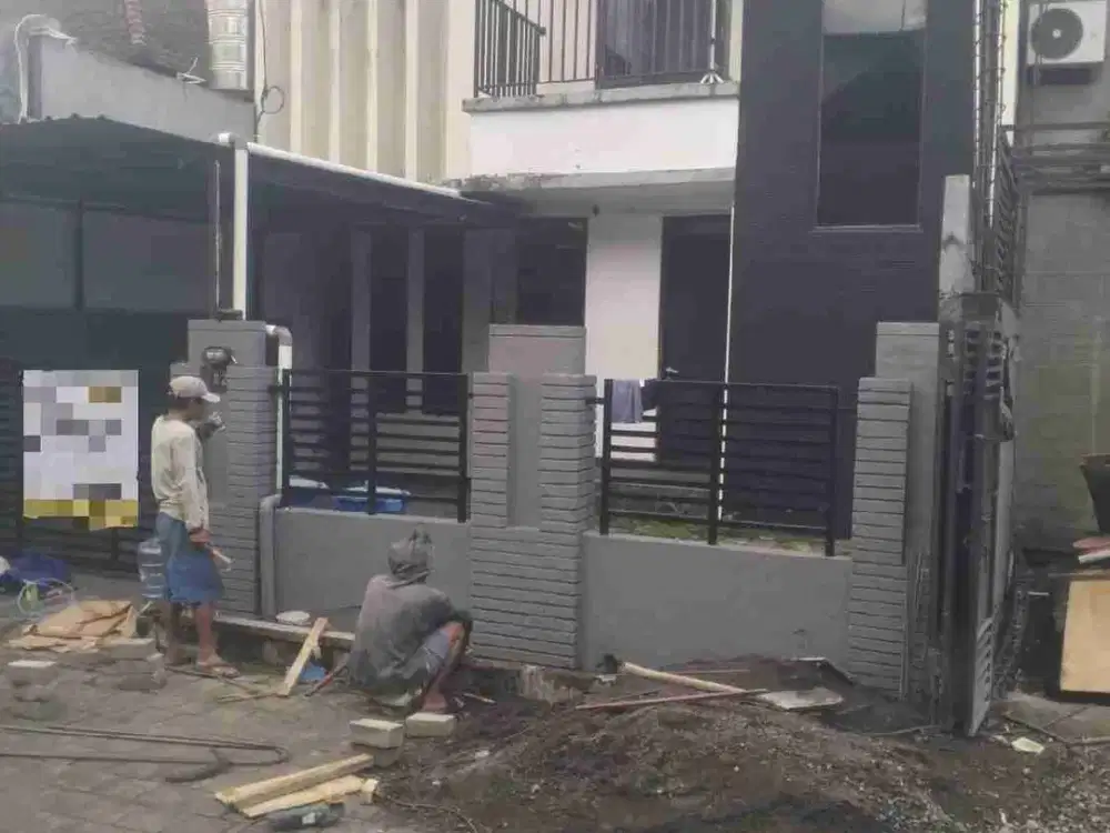 Rumah 2lt Minimalis ( Sudah Renovasi ) Jl Gatsu Barat dekat KFC area Hunian Strategis