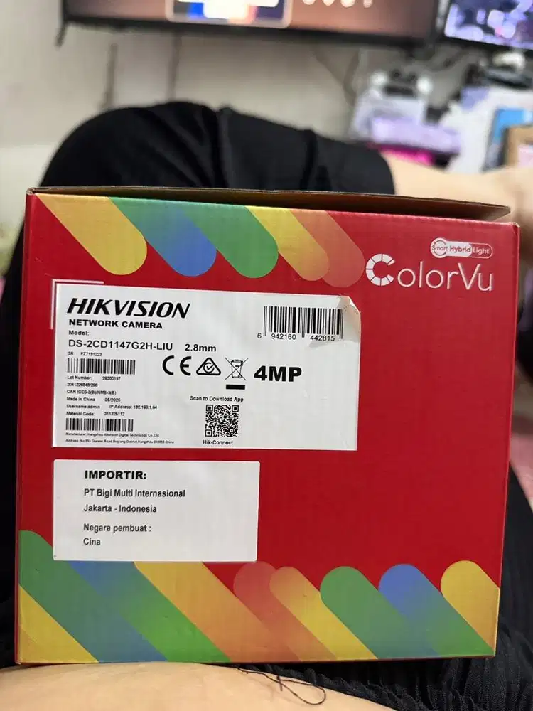 Cctv hikvision camera