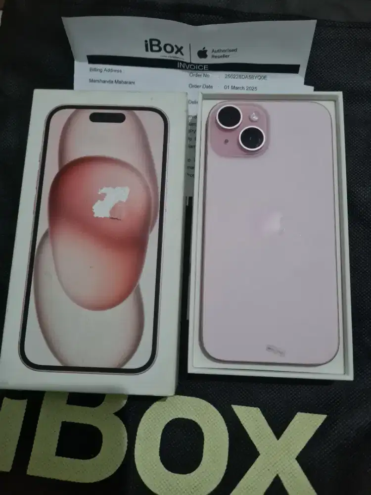 iPhone 15 128GB pink edition iBox PA/A