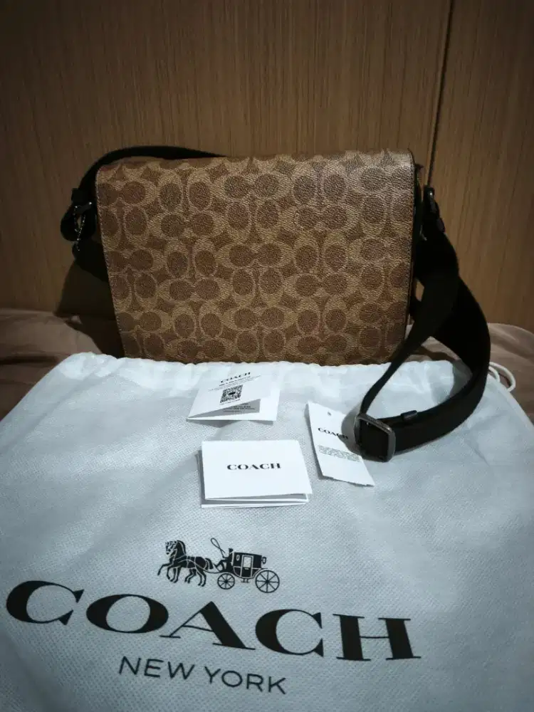 Tas Coach jack messenger asli