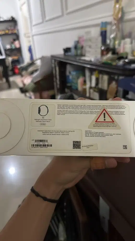 apple watch se gen 2 ibox 44m midnight resmi fullset bt/tt bu