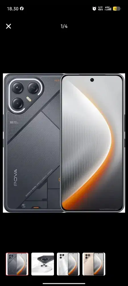 TECNO POVA 7 ULTRA 5G RAM 12GB/256GB 6000MAH