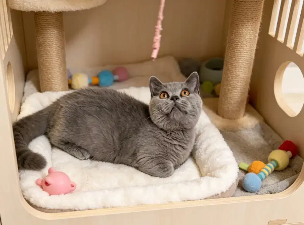 Bsh munchkin  betina