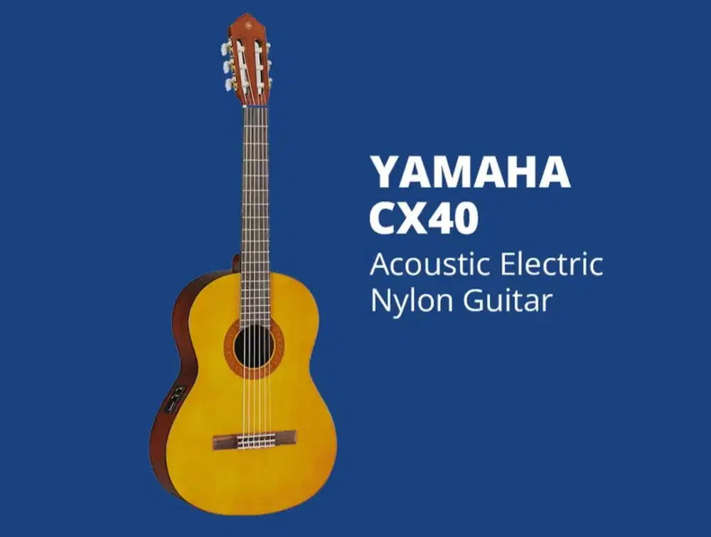 di jual Accosutic electric Guitar Yamaha CX40