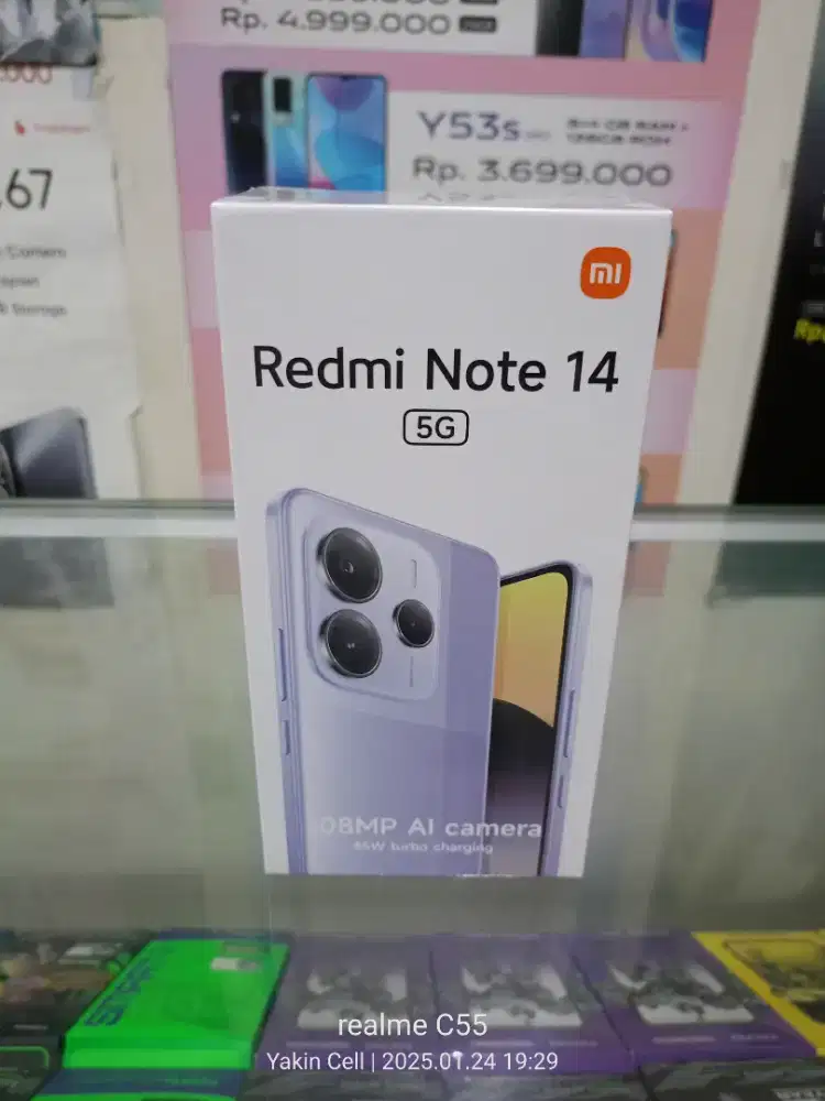 Xiaomi Redmi Note 14 5G 8/256 GB Dimensity 7025- 108 MP Garansi Resmi