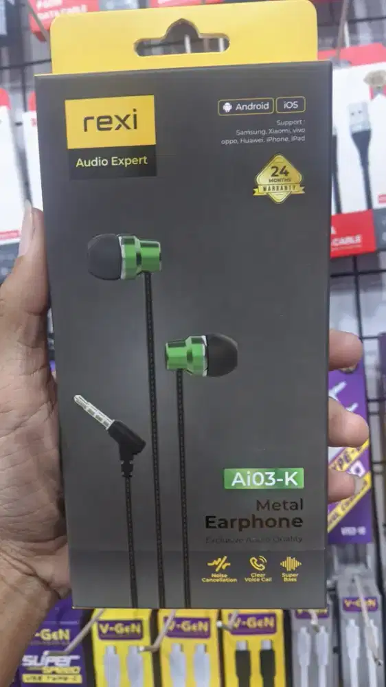 HEADSET KABEL REXI Ai03-K