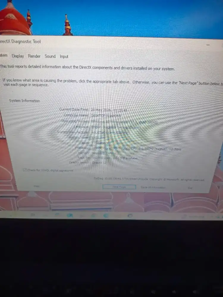 Jual laptop i5 gen7