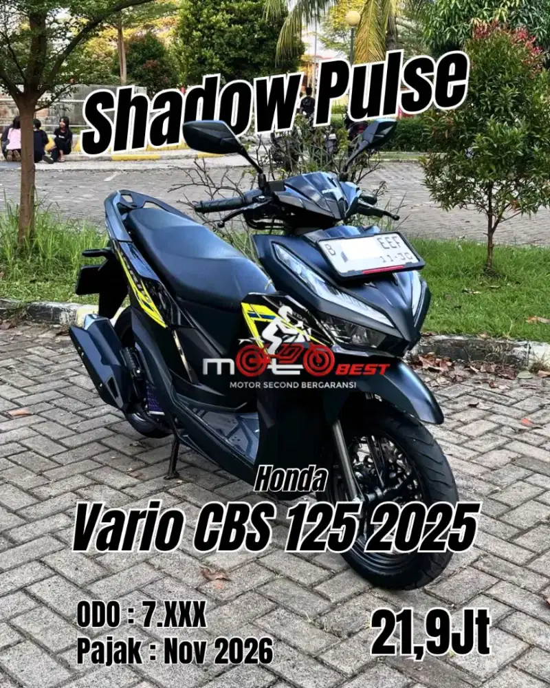 Cash Only Vari 125cc CBS 2025
