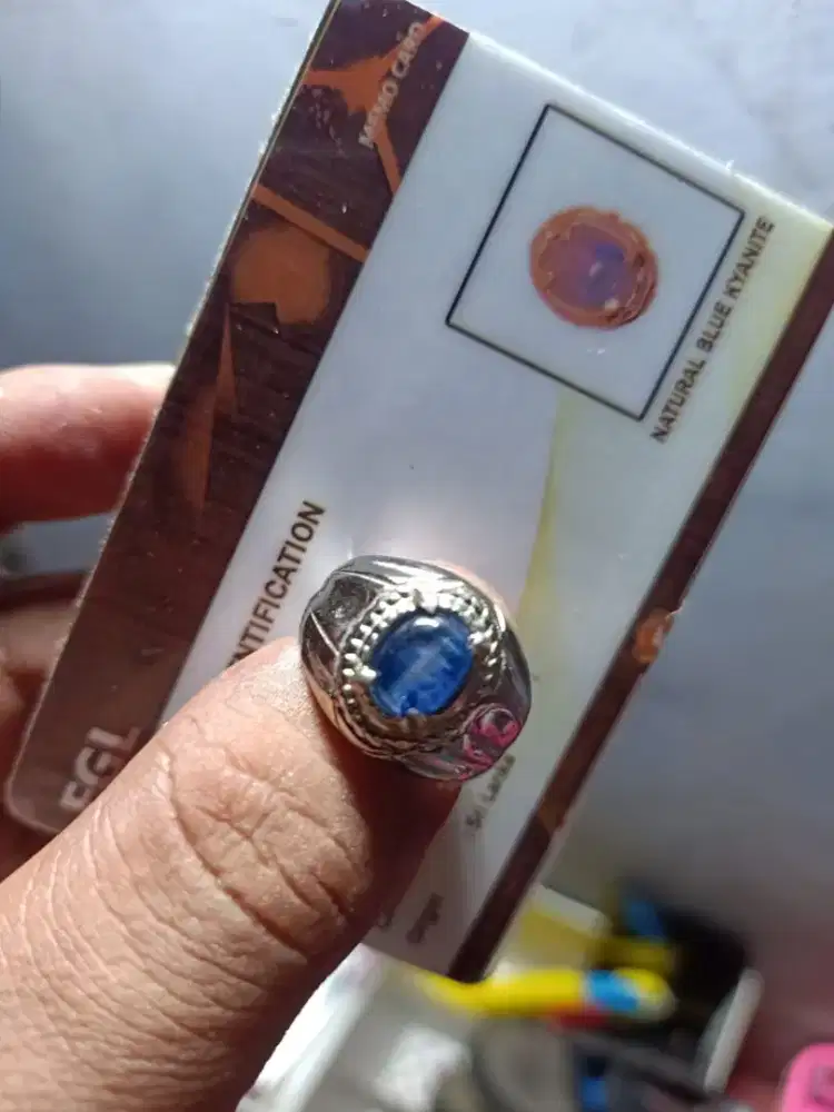 Jual batu cincin blue safir birma