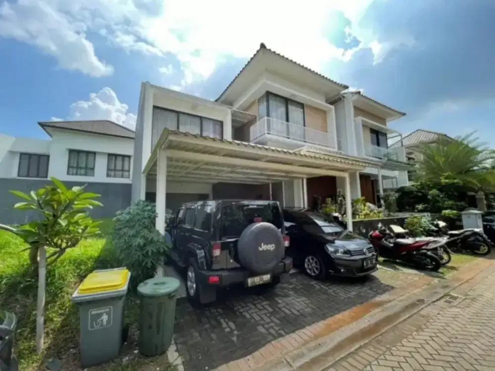 Dijual rumah cluster elit kebayoran residence, sektor 7 bintaro jaya