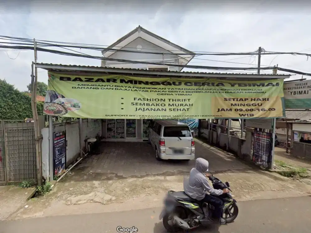 DI JUAL UMAH RUKO 2 LANTAI, TANAH LUAS, DIPINGGIR JALAN RAYA HARGA DIl