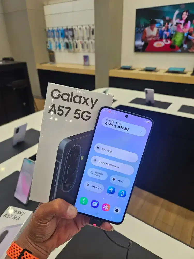 SAMSUNG A57 BONUS TWS BUDS CORE ATAU CHARGER 45 WATT