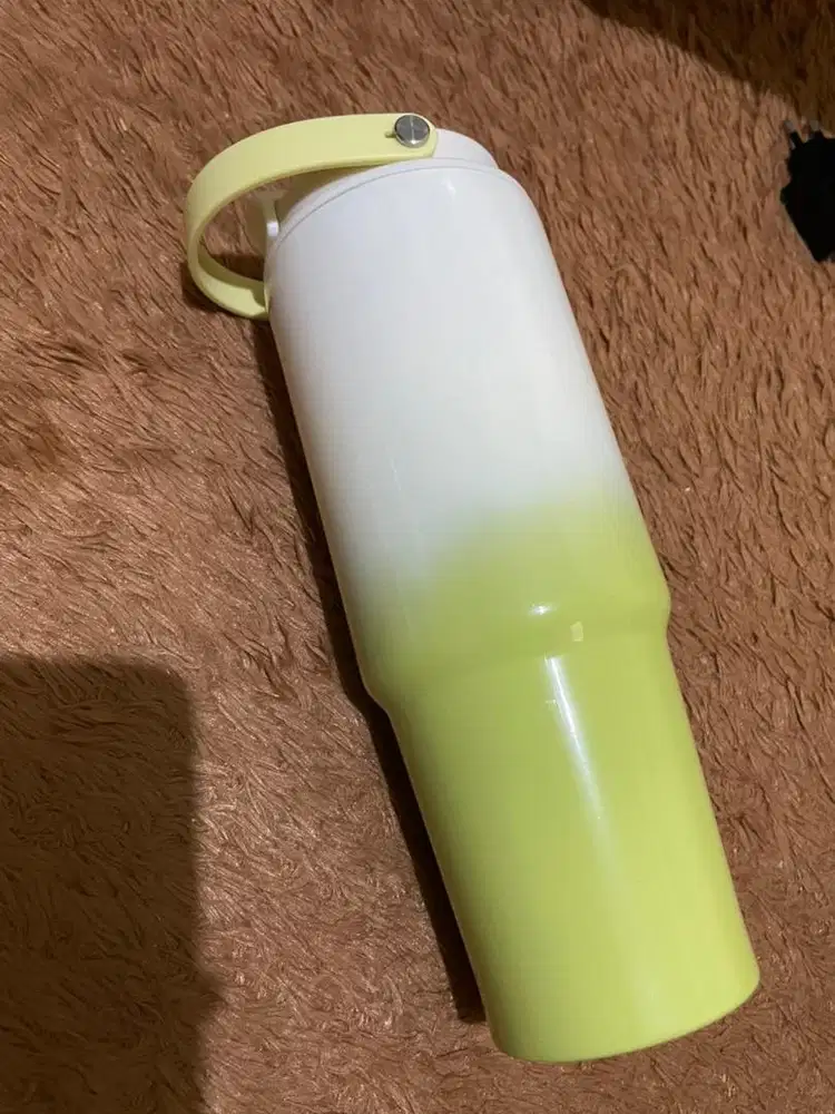 Tumbler Stainless Macarone Kuning
