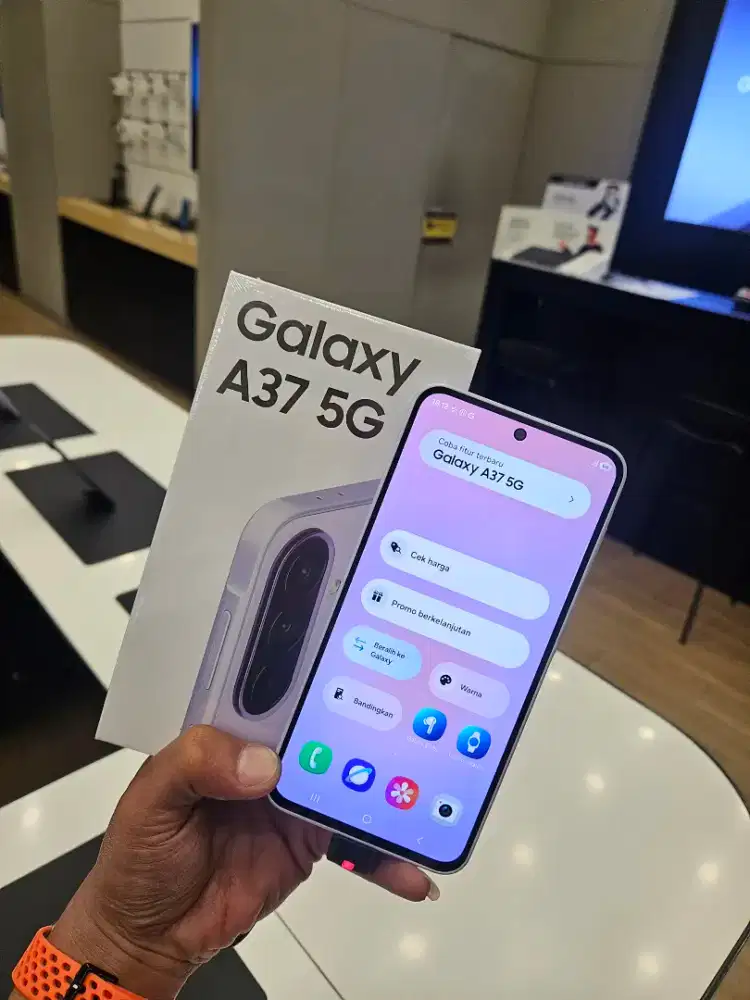 SAMSUNG A37 BONUS TWS BUDS CORE ATAU CHARGER 45 WATT