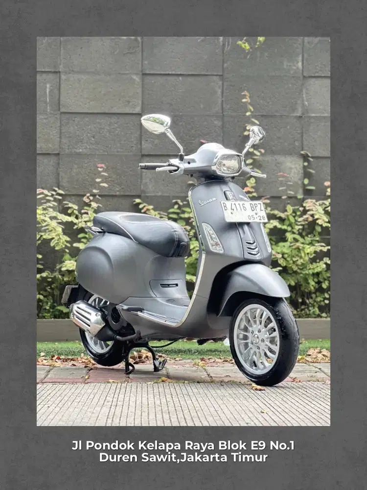 PIAGGIO VESPA SPRINT 150 IGET 3V IE TH 2018 GREY TITANIO Perfect