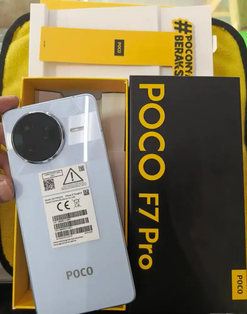 Poco F7 Pro 5g Nfc ram 12/512 lecet pemakaian dan masih garansi