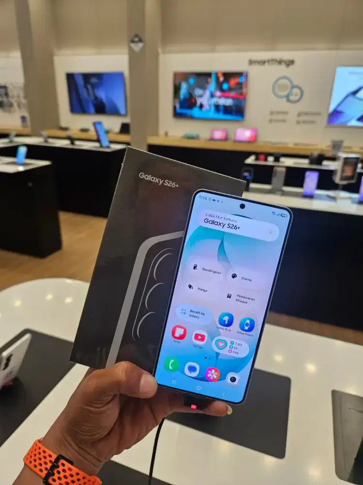 SAMSUNG S26+ BONUS GRATIS BUDS3 FE + JAM FIT3 DAN CHARGER ORI