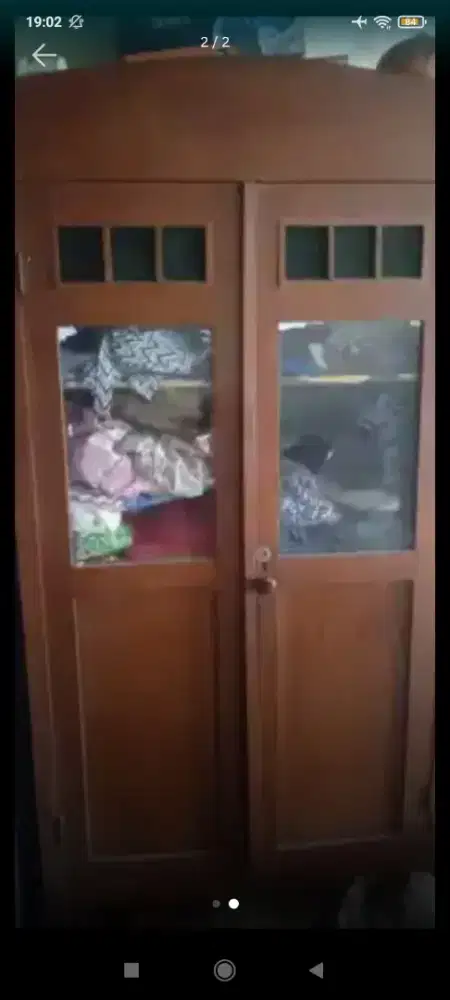 LEMARI KAYU JATI