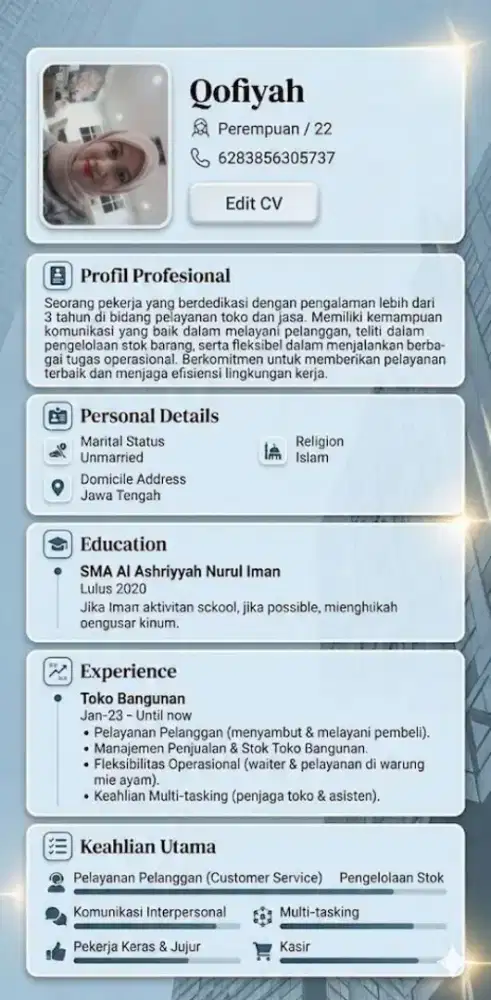 Mencari kerjaan
