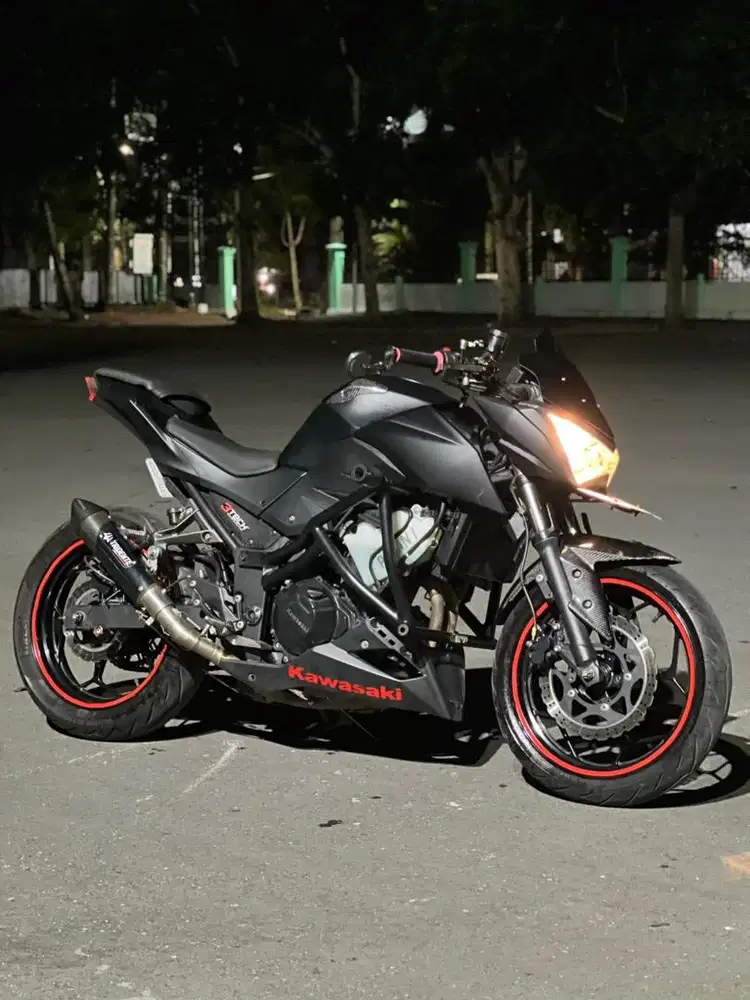 low km kawasaki z250