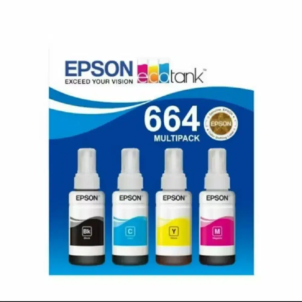 Tinta Epson 664 Original Ecotank Segel Resmi