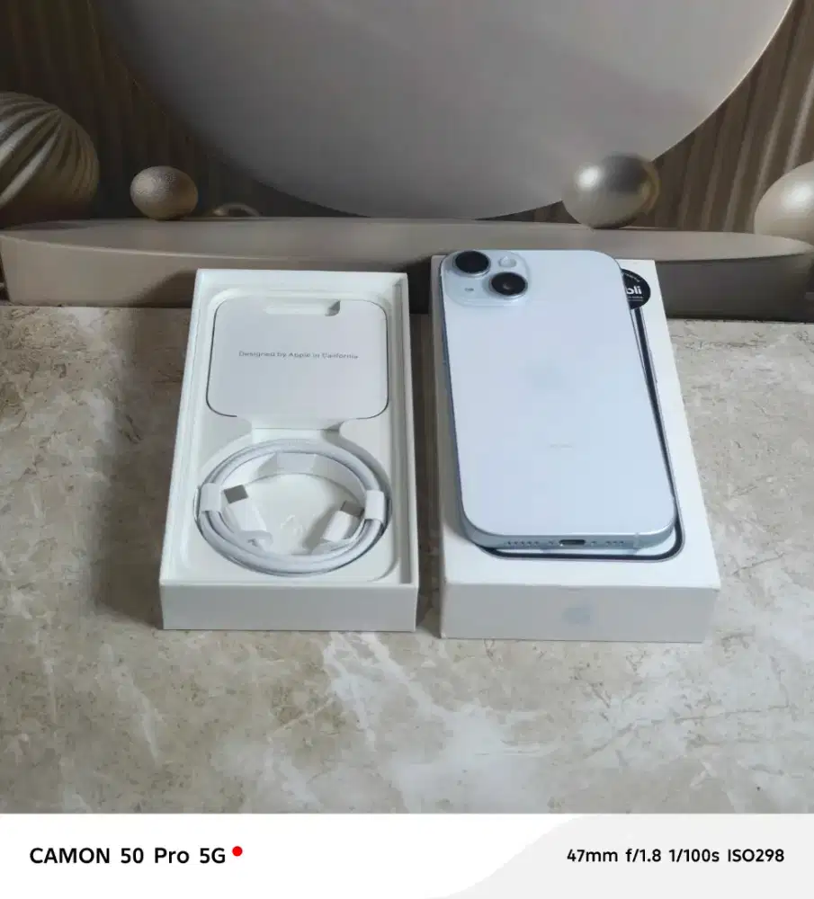 Iphone 15 128gb ibox garansi 28 mei 2027