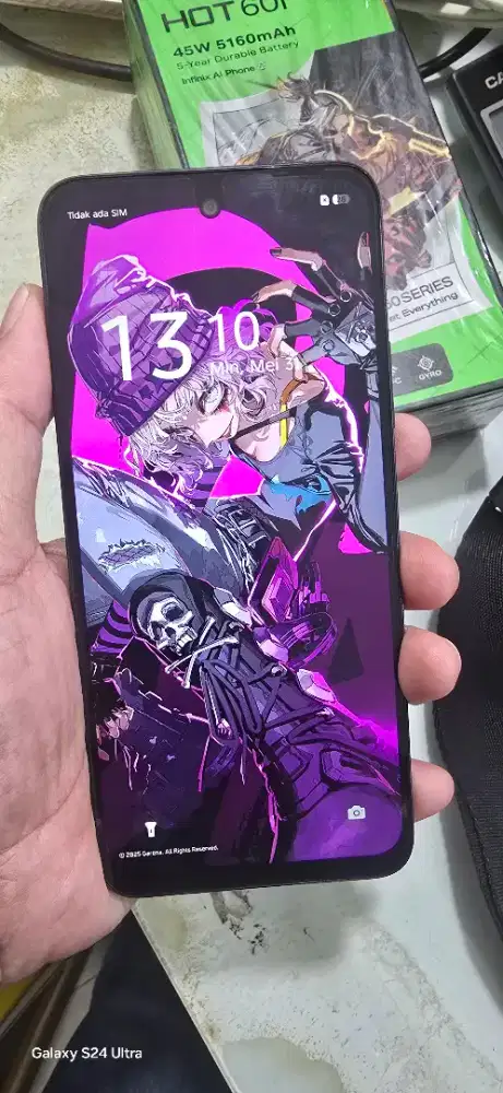 Infinix Hot 60i 6/128gb resmi second mulus garansi