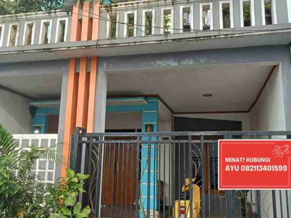 Jual cepat rumah mewah murah 2,5 lantai di legok permai