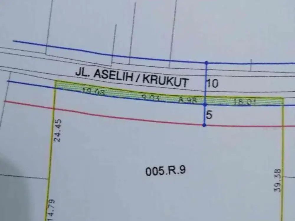 dijual Tanah jalan Aselih Jagakarsa jaksel