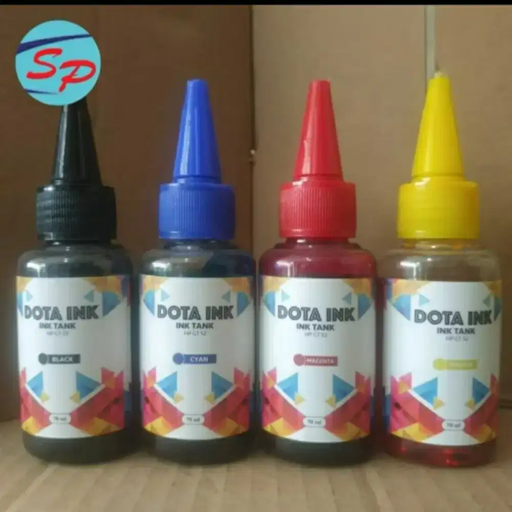 Refill DOTA INK DYE HP 53 HP52 Tinta Ink Tank Isi Ulang GT53 GT52