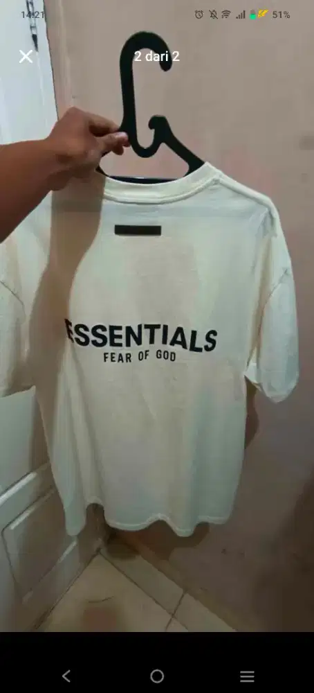 Kaos essentials dan polo Lacoste original