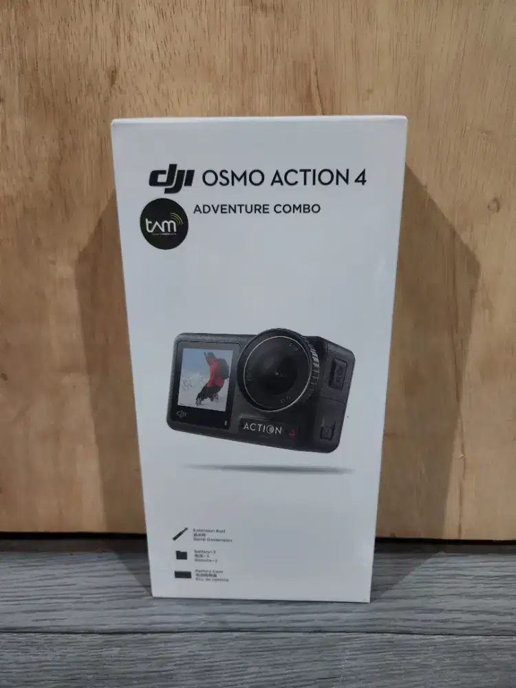 Dji Osmo Action 4 Adventure Combo Baru