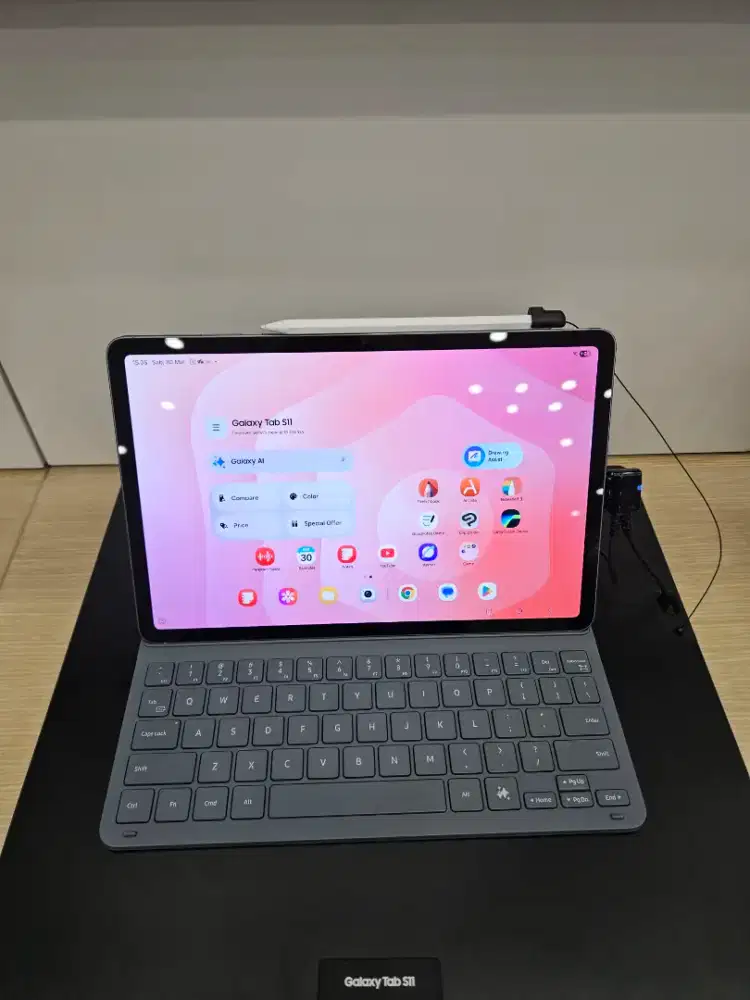 SAMSUNG TAB S11 BONUS KEYBOARD + COVERBOOK + CHARGER 45WATT & SPEAKER