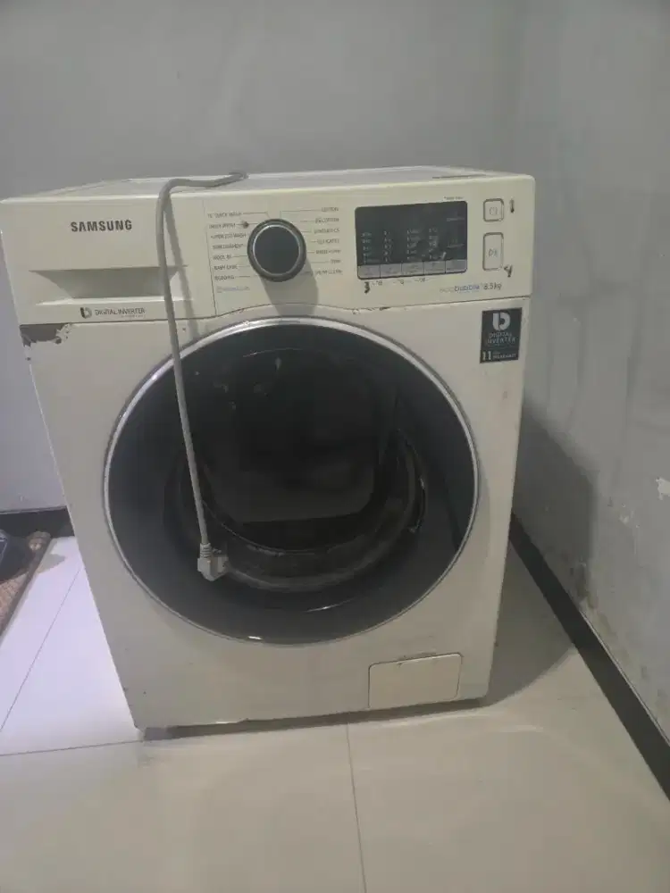Dijual mesin cuci bekas merk samsung bukaan depan