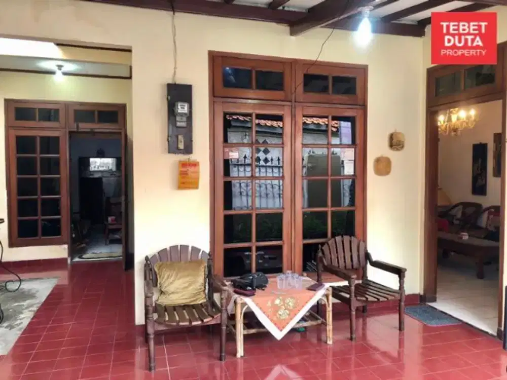 Dijual Cepat Rumah Tebet Timur Lokasi Strategis Nyaman Jalan 1 Mobil