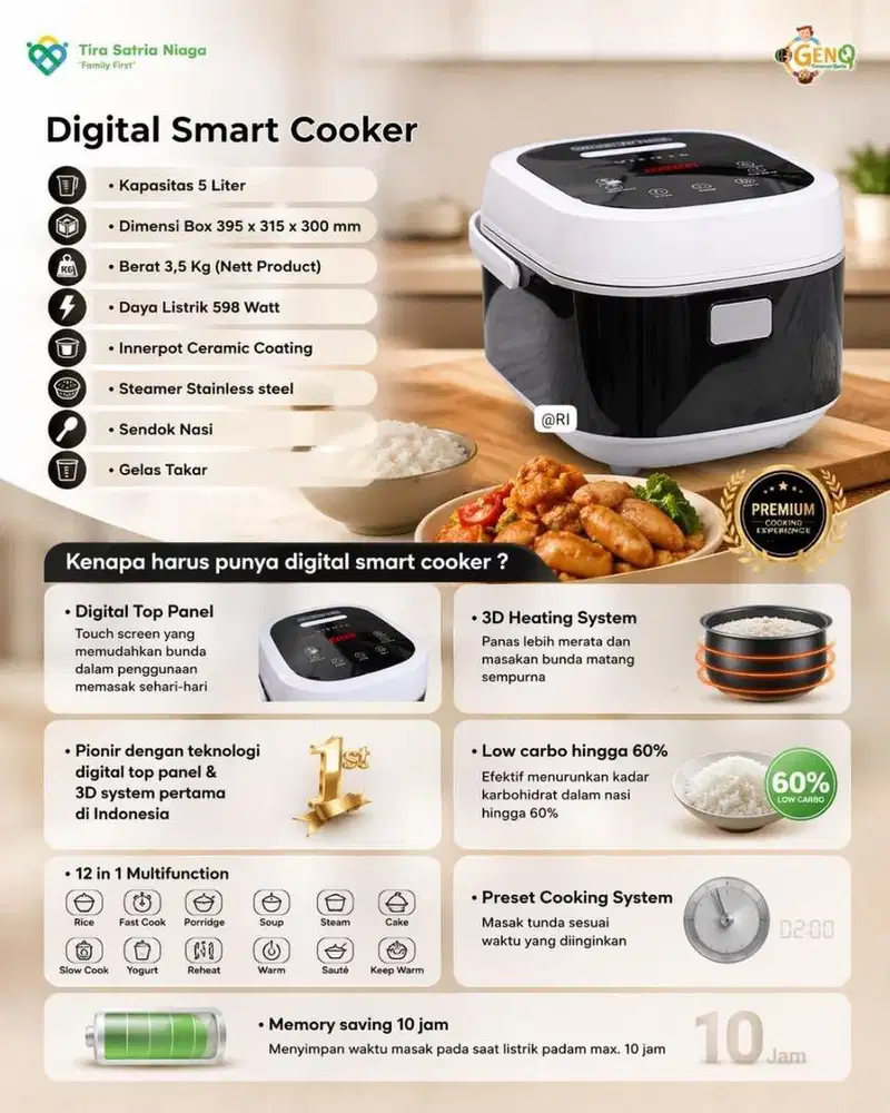 WTS digital smart cooker