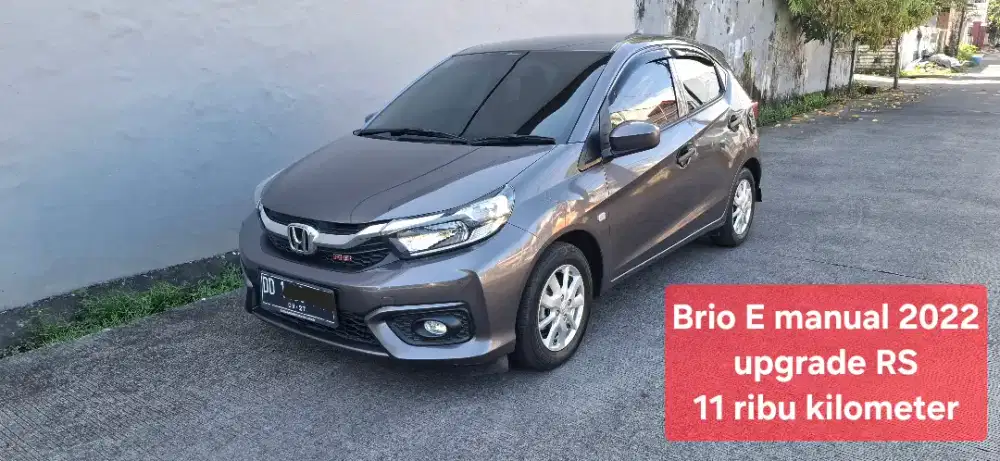 Brio E manual 2022 upgrade RS 11 ribu kilometer