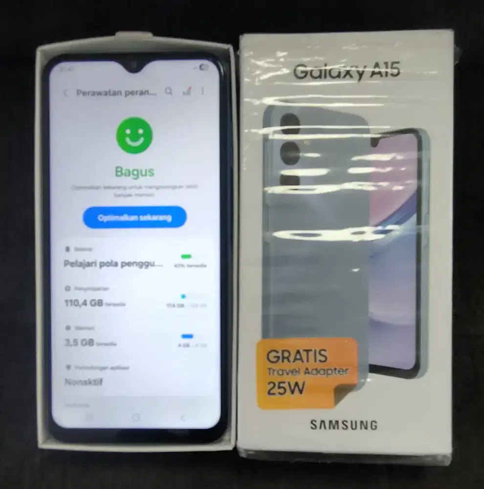 Hp Samsung A15 ram 8/128