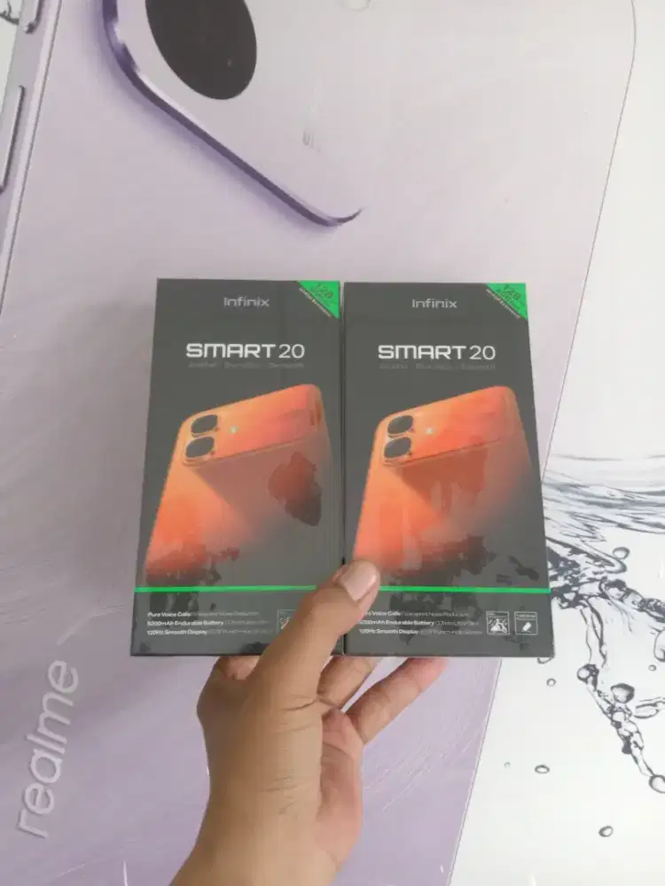[ Fast respon WA ] Infinix Smart 20 4+4/128 Garansi resmi 1thn