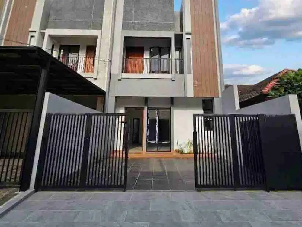 rumah baru model tropical minimalis dalam komplek Megapolitan Cinere