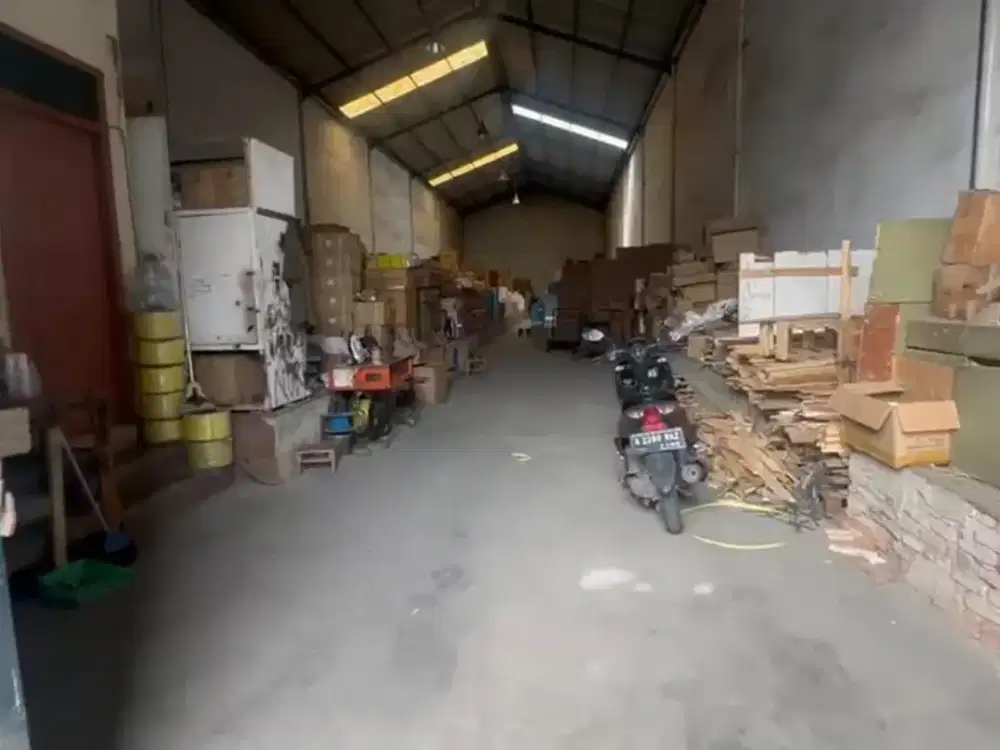 Dijual Gudang 500meter Akses Container Siap Pakai di Kosambi Permai Tangerang