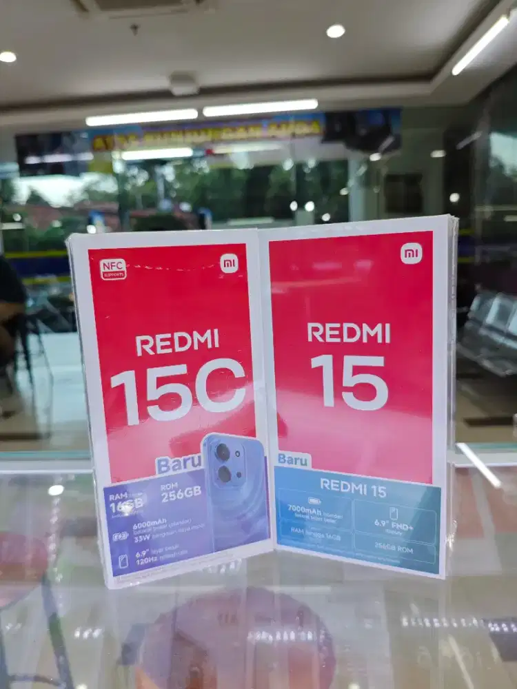 Xiaomi redmi 15 ram 8gb 256gb danjg 15C garansi resmi