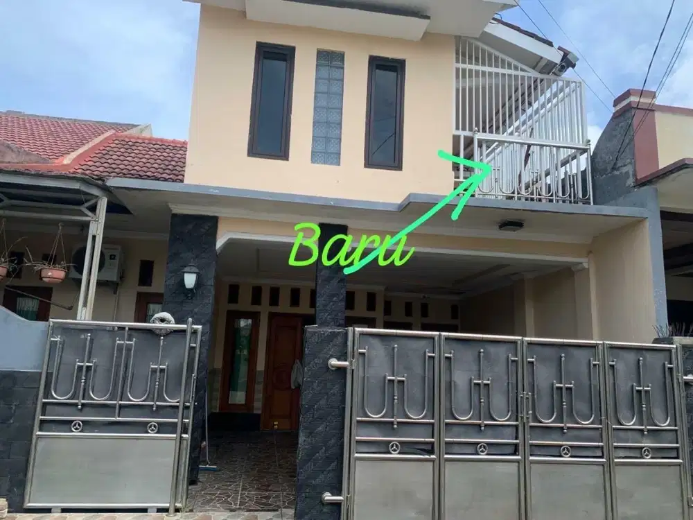 DIJUAL RUMAH SEMIFURNISHED SIAP HUNI DI GRIYA SERDANG INDAH (GSI)