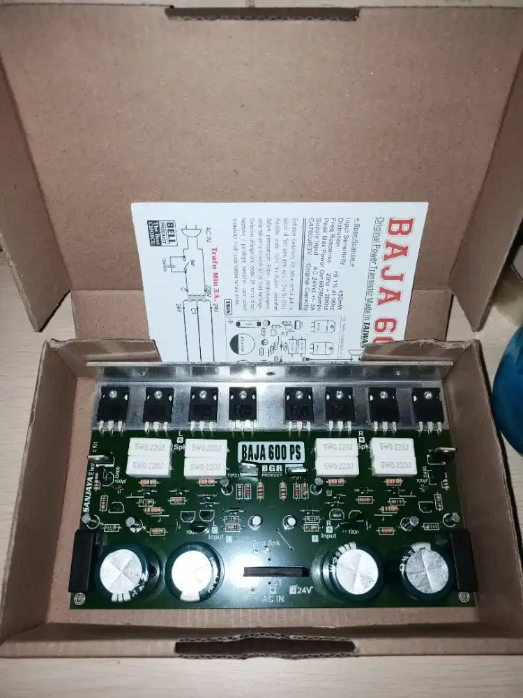 kit amplifier 600w