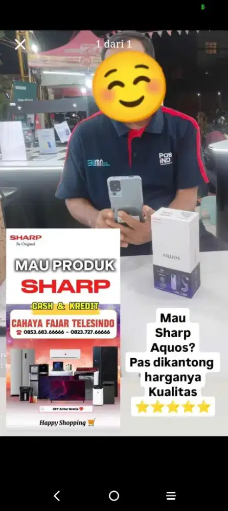 Aquos v7plus masih ready