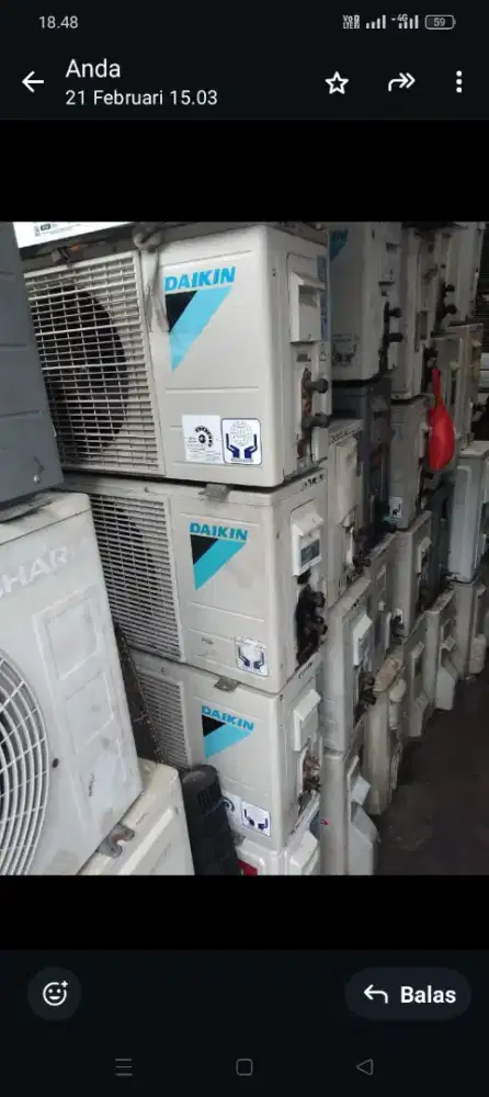 Beli ac bekas/yg mau di rongsokin