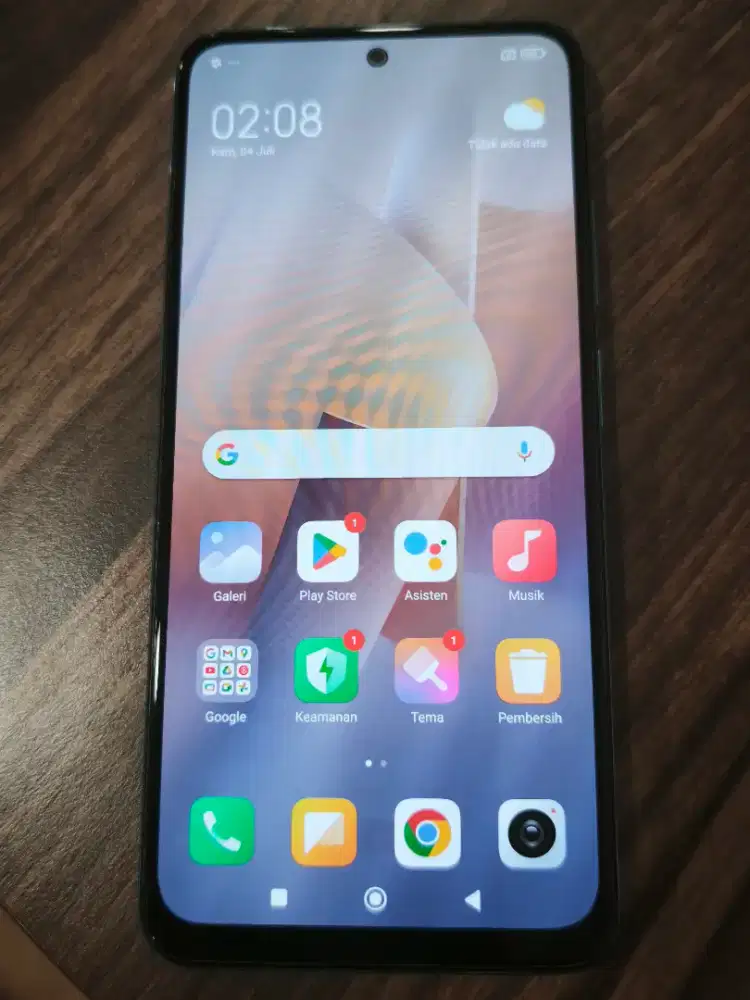 Redminote 11 - 6/128 Gb Batangan Minus Case Belakang Retak Sesuai Foto
