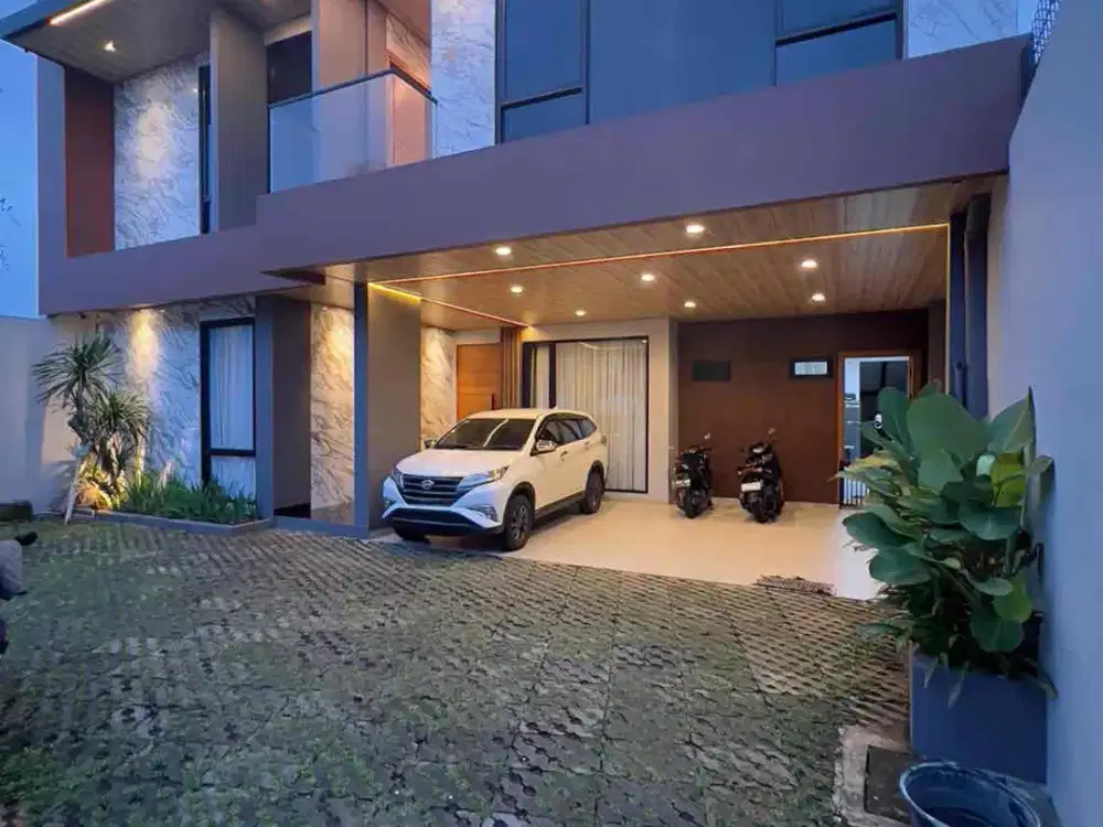 Rumah Modern Contemporer Lokasi Strategis di Cirendeu Tangsel